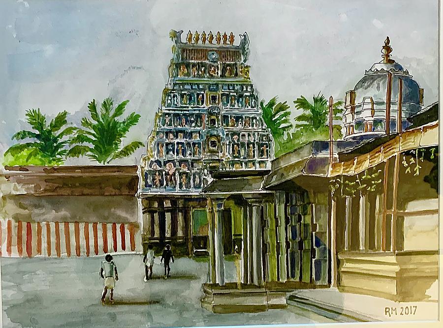 Hindu Temple Gopuram Over 176 RoyaltyFree Licensable Stock Illustrations   Drawings  Shutterstock