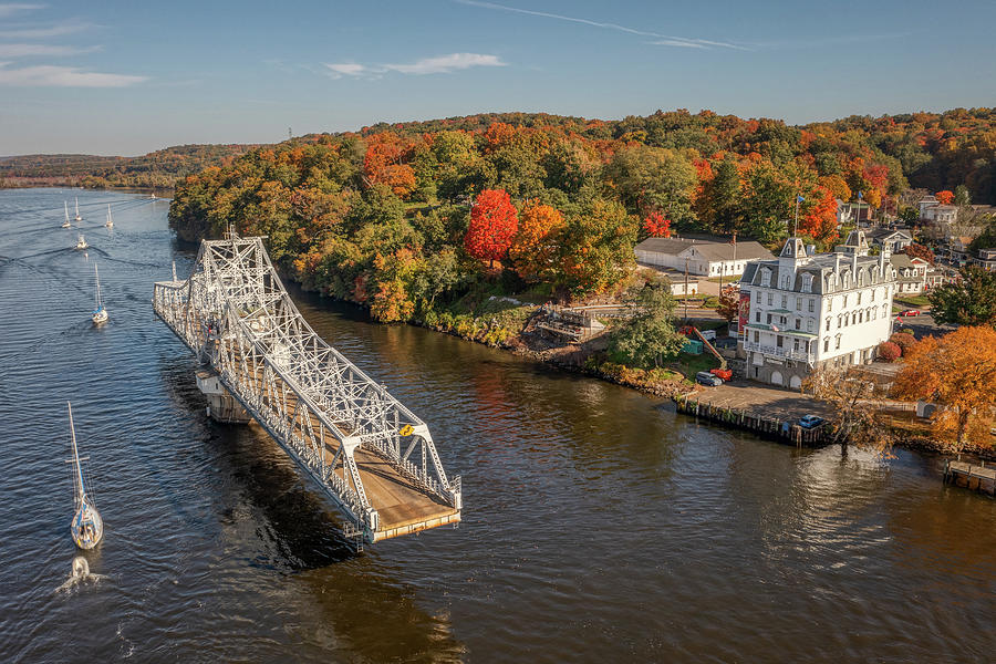 East Haddam Swing Bridge Photograph by Christopher Graham Fine Art