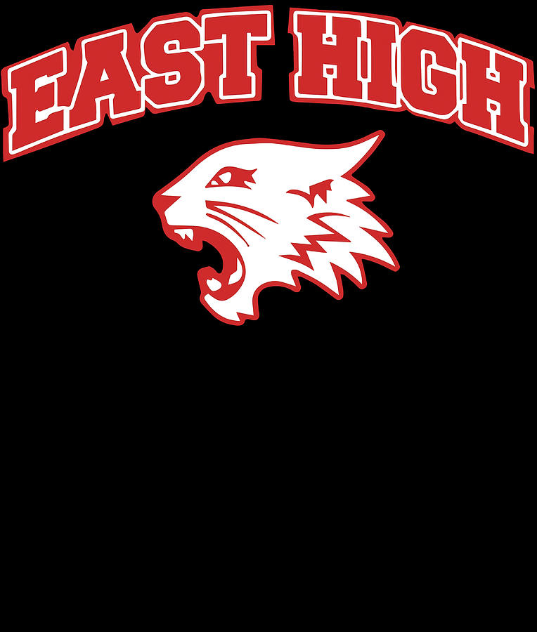 East High Tiger Logo Art Poster gift Painting by Dominic Thomas | Fine ...