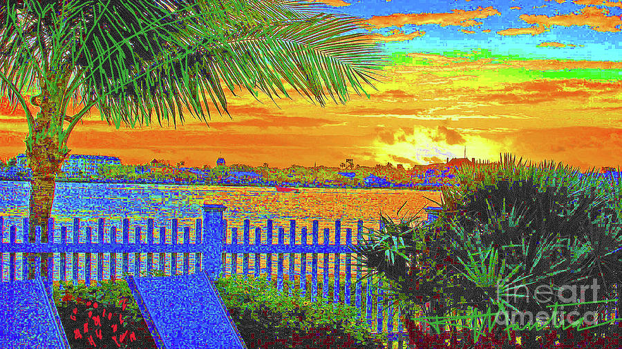 East Key West Sunrise  Painting by Art Mantia