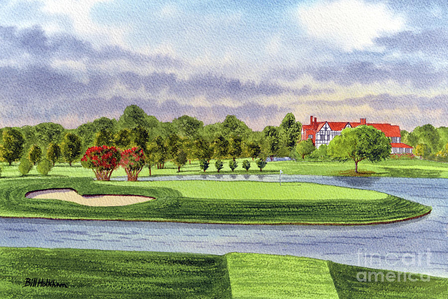 East Lake Golf Course Atlanta Ga 15th Hole Painting