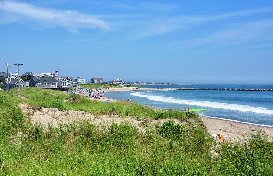 East Matunuck State Beach, Rhode Island Photograph By Brendan Reals 