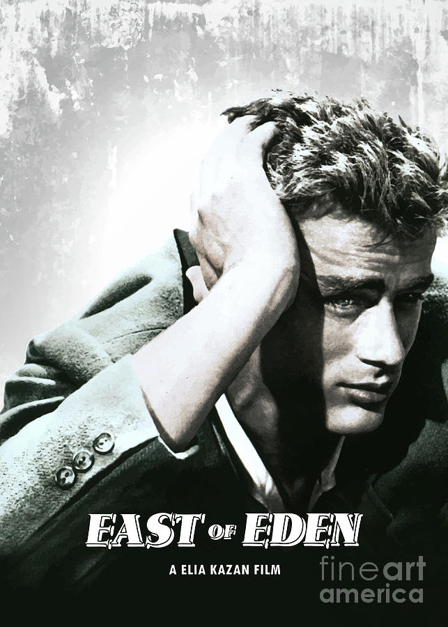 James Dean Digital Art - East Of Eden by Bo Kev