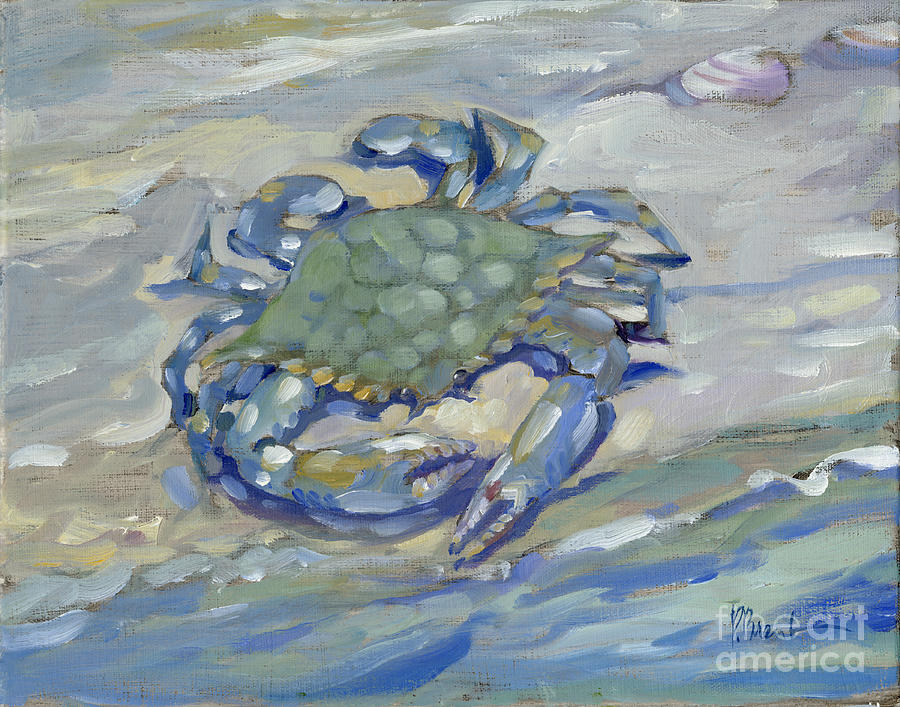 Oil Painting - East Point Crab by Paul Brent