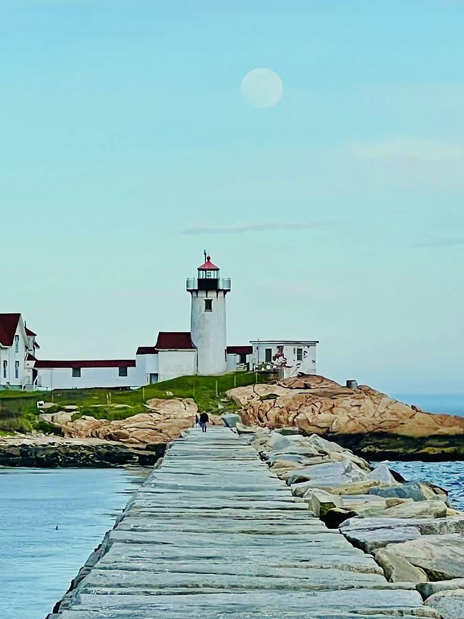 Eastern Point in Color Photograph by Caroline Stella