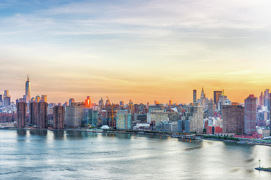 East Side Skyline, Manhattan Photograph by Eugene Nikiforov