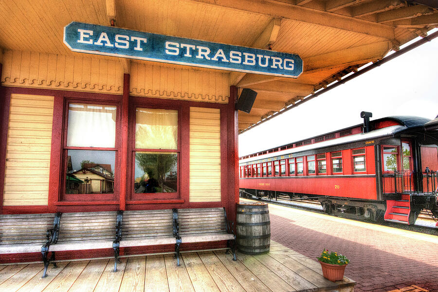 East Strasburg Station Photograph by Paul W Faust -  Impressions of Light