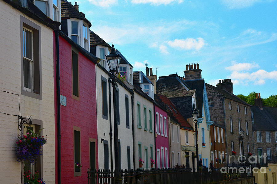 East Terrace, South Queensferry Photograph by Yvonne Johnstone