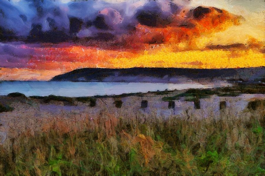 Eastbourne Sunset #1 Digital Art by Gareth Parkes