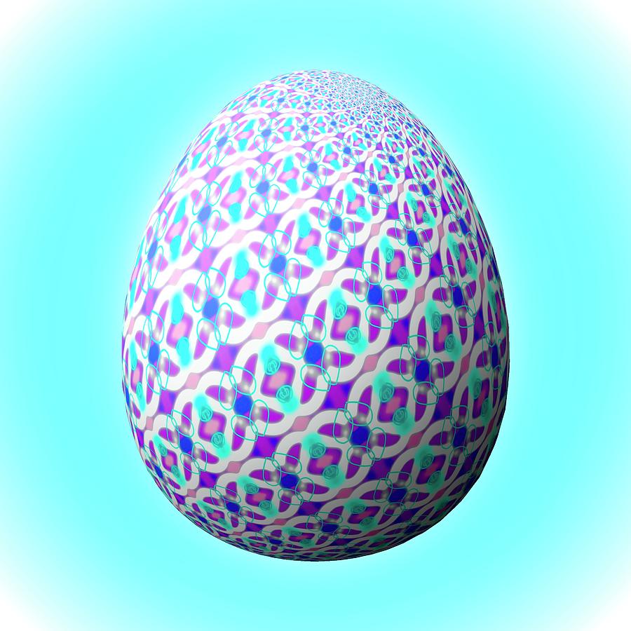 Easter Egg Digital Art by Eileen Backman