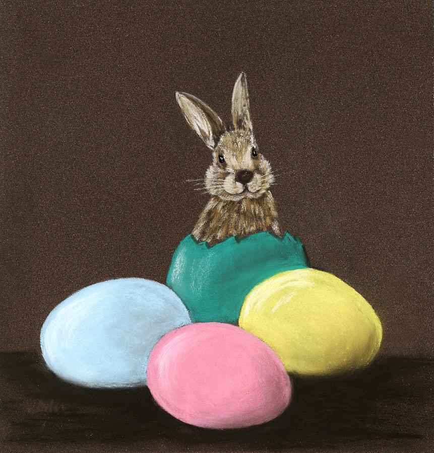Easter Eggs Painting by Anastasiya Malakhova