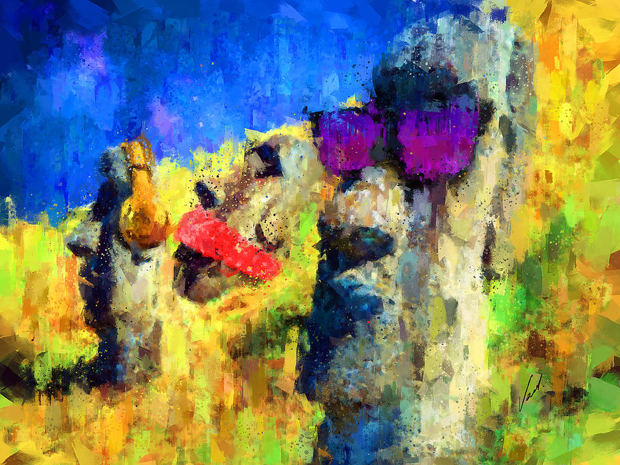 Easter Island Painting by Vart