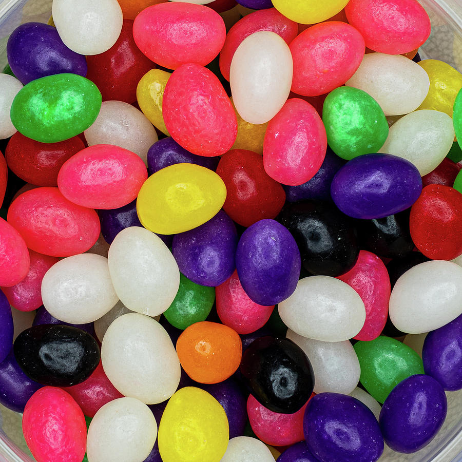 Easter Jelly Beans  Photograph by Amelia Pearn