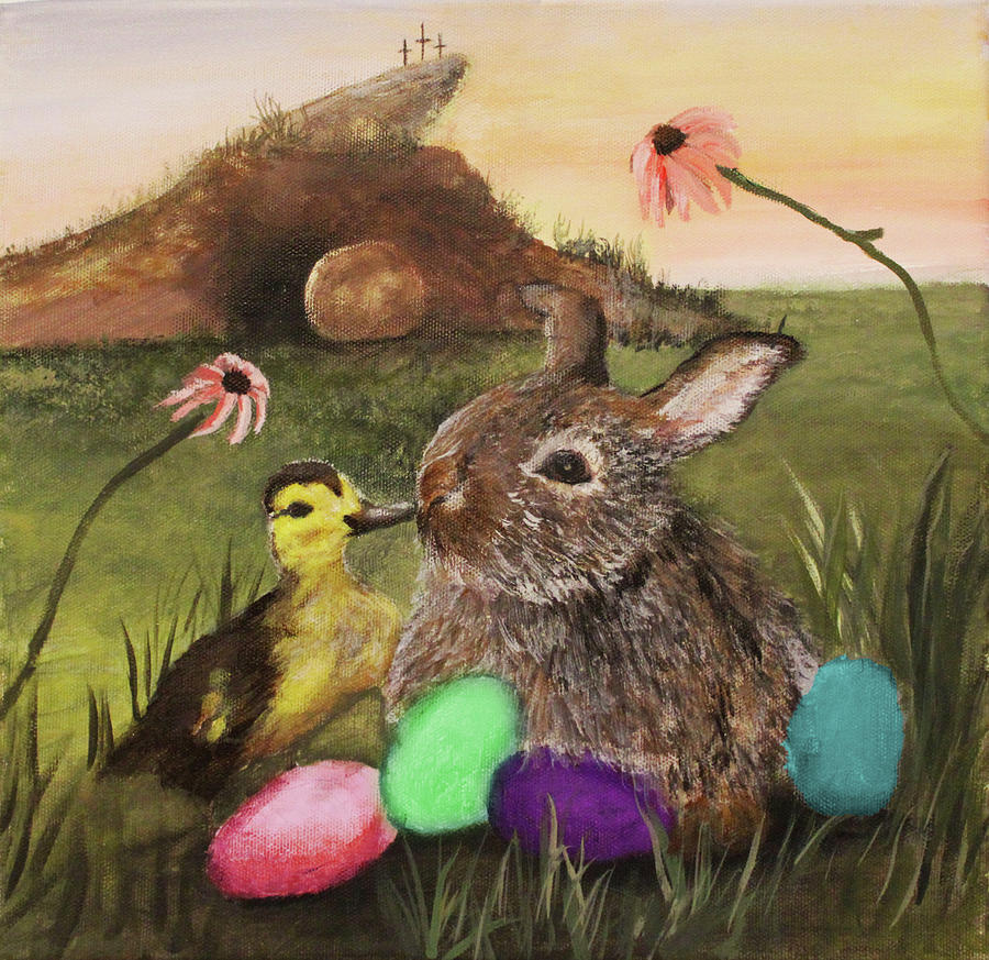 Easter Morning Painting by Katie Skersick - Fine Art America