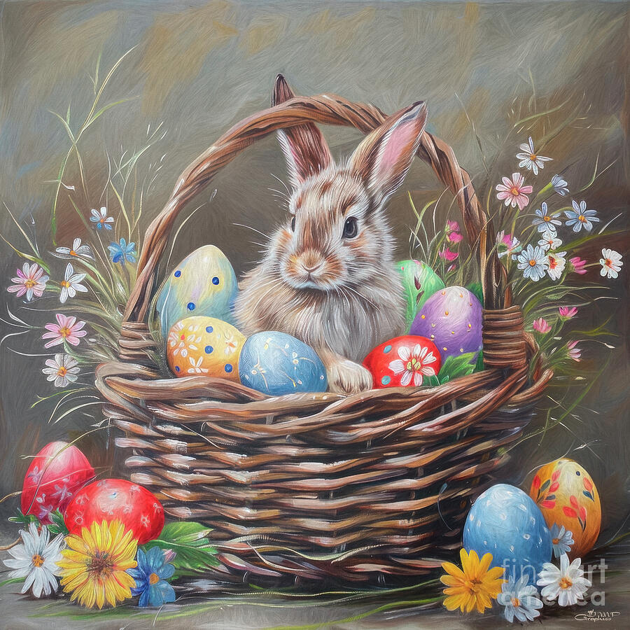 Easter Surprise Digital Art by Jutta Maria Pusl