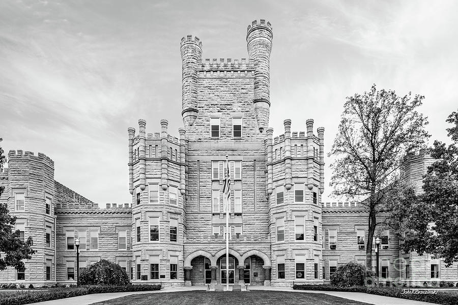 Eastern Illinois University Old Main Photograph by University Icons