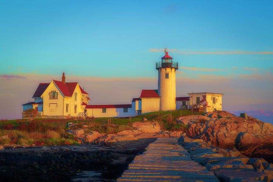 Eastern Point Lighthouse Massachusetts 2 Photograph by Lindsay Thomson