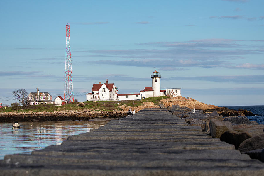 Eastern Point Lighthouse Photograph by Denise Kopko