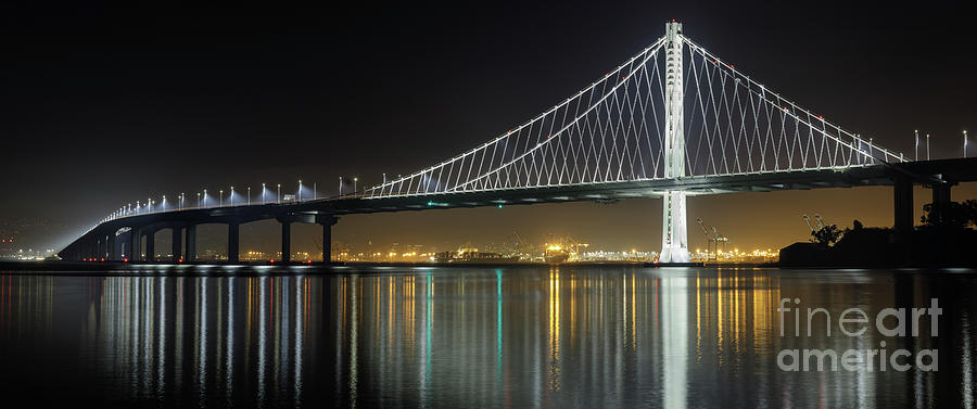 Eastern span of San-Francisco-Oakland Bay Bridge Photograph by Yuval ...