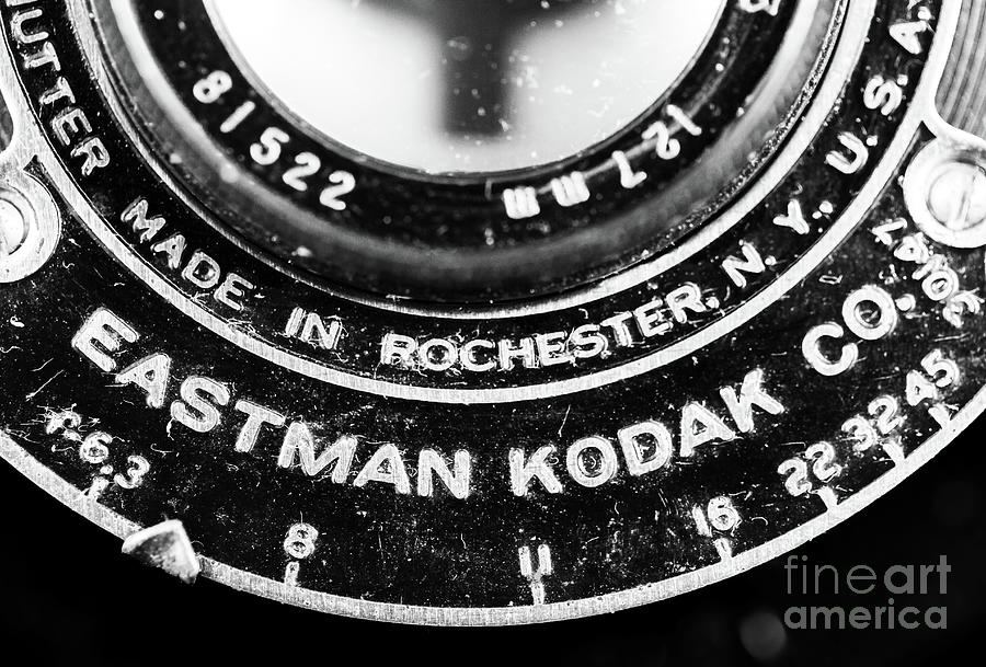 Vintage Eastman Kodak Photograph by John Rizzuto