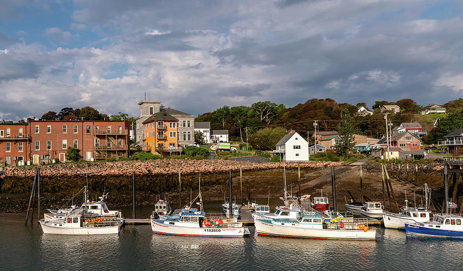 Eastport Maine Breakwater City Dock 3 Photograph by Mark Stephens