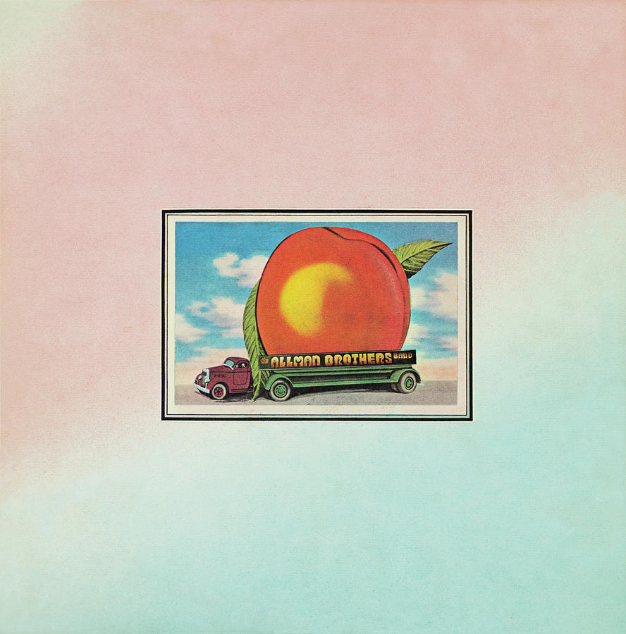 Eat A Peach Tribute Mixed Media by Robert VanDerWal