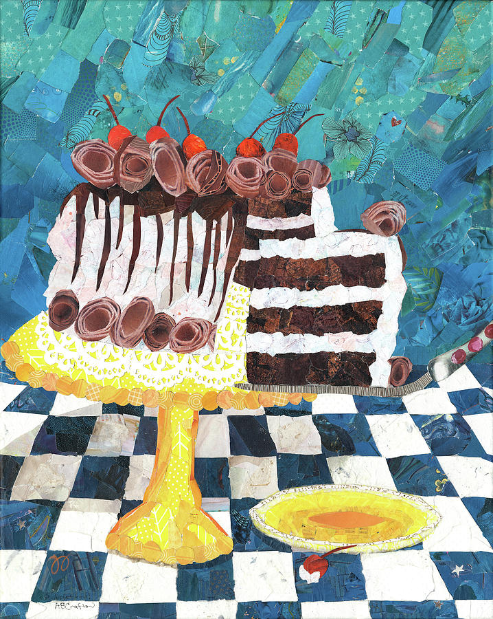 Eat Dessert First Mixed Media by Arlene Crafton