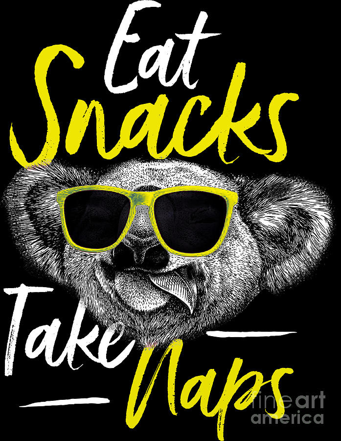 Koala Bear Shirt Eat Snacks Take Naps Koala Bear Shirt Eat Snacks Take Naps