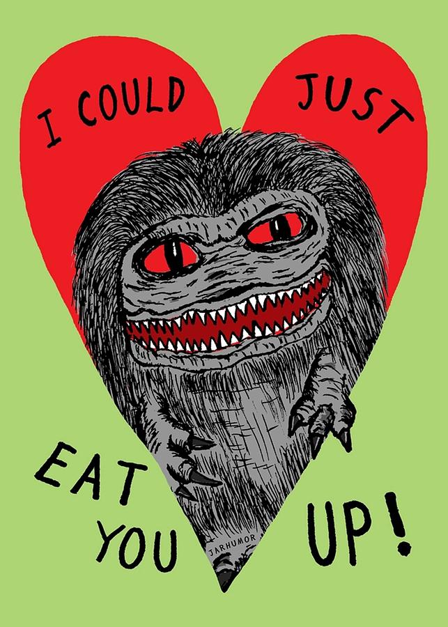 Eat You Up Poster Digital Art by Joshua Williams - Pixels