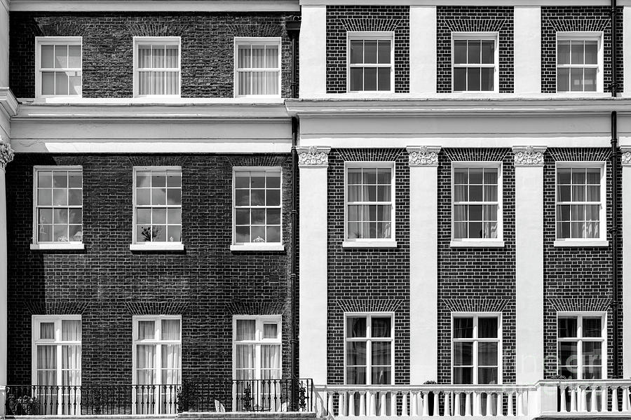 Eaton Place Architecture Belgravia London Photograph by Tim Gainey