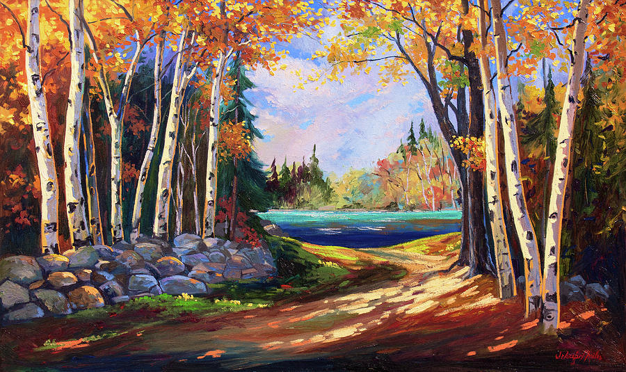 Eau Claire Inspiration Painting by Kevin Wendy Schaefer Miles