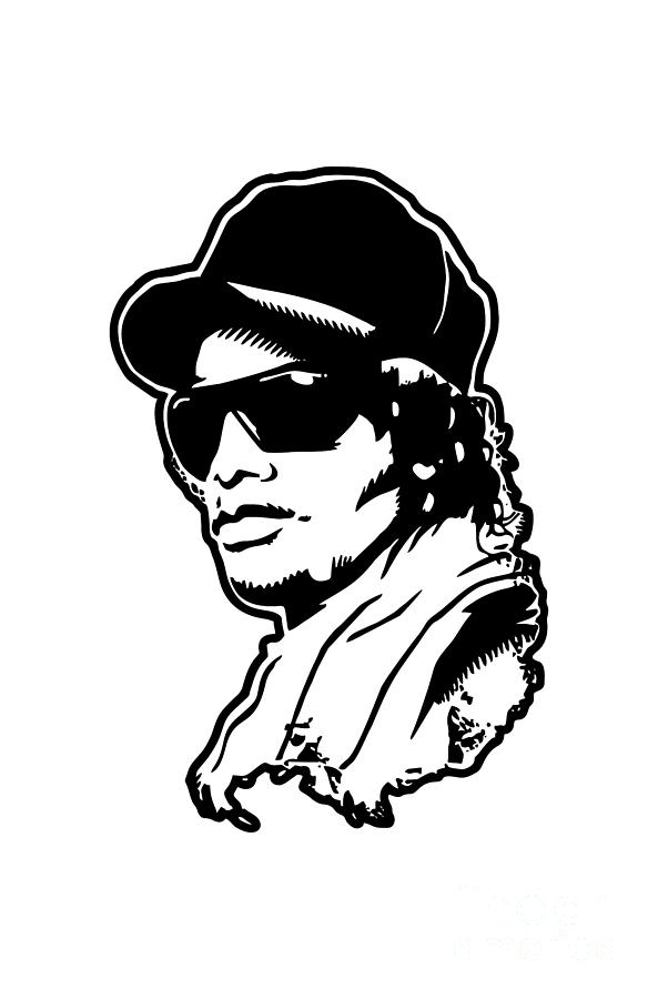 Eazy E 5 Digital Art by Adrian Purdy - Fine Art America