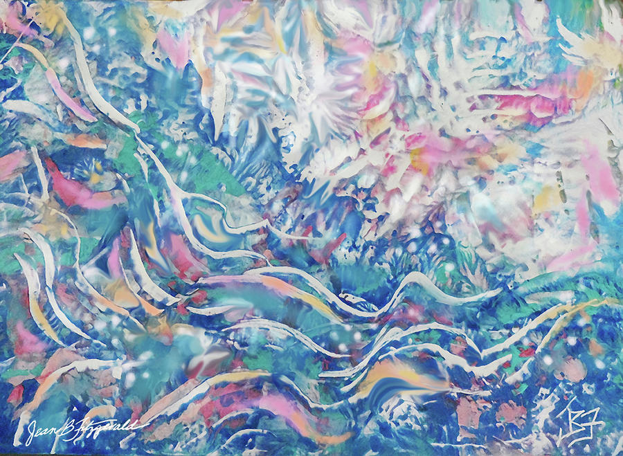 Ebb andFlow Painting by Jean Batzell Fitzgerald