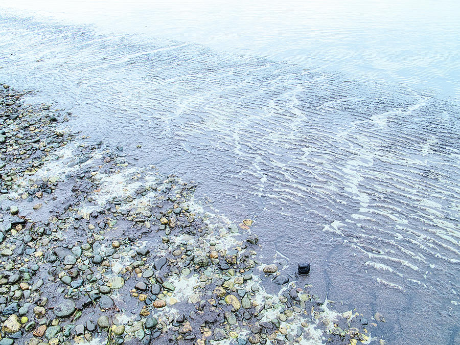 Ebb Tide Abstract Photograph by Allan Van Gasbeck