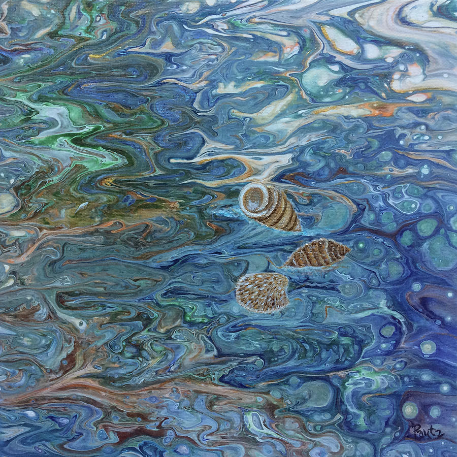 Ebbing Tide Painting by Gay Pautz