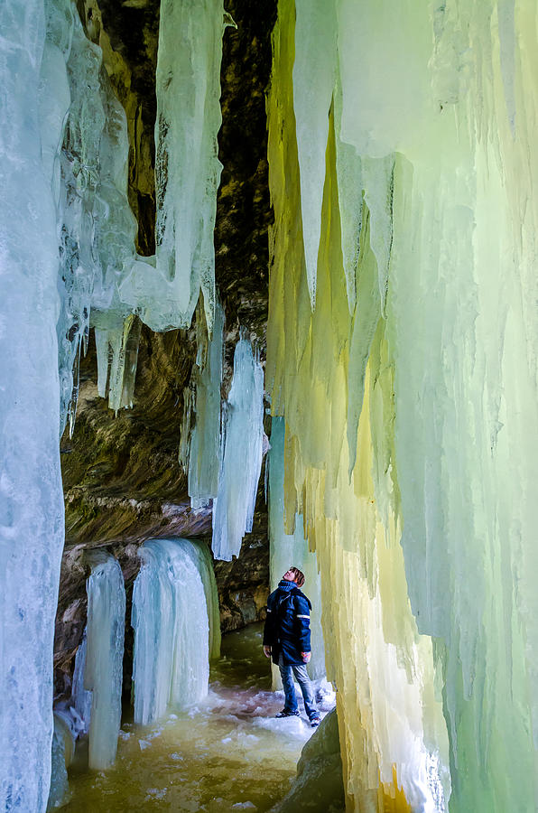 Eben Ice Caves Photograph by Posnov