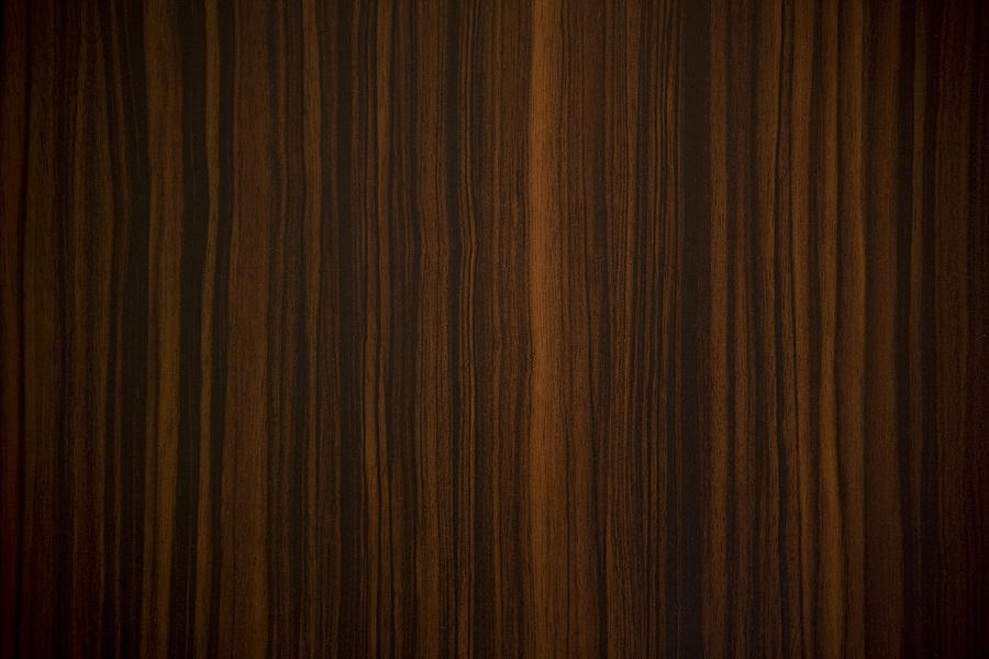 Ebony wood background with vertical stripes Photograph by Yasinguneysu