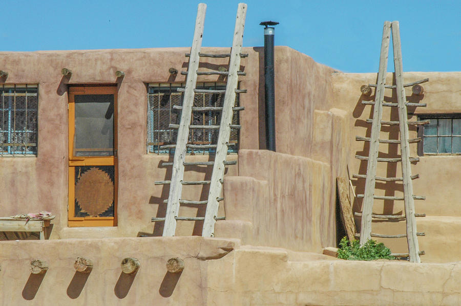 Santa Fe Pueblo Photograph by Kathleen Lattimer Santa Fe Pueblo Photograph by Kathleen Lattimer