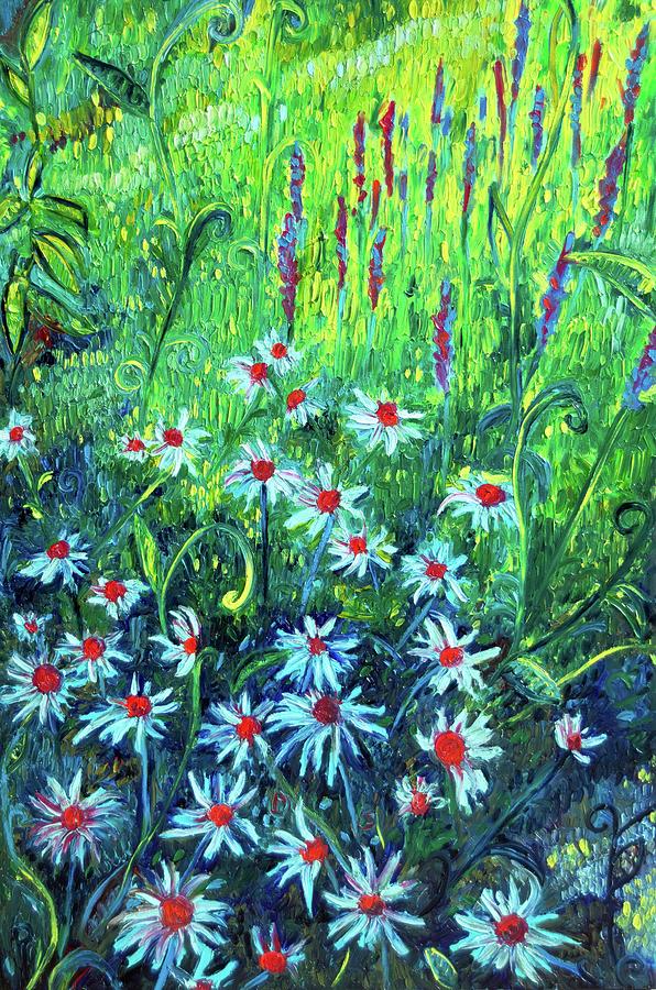 Echinacea Painting by Chiara Magni
