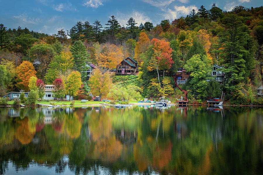 Echo Lake Tyson Vermont Photograph by Jeff Folger Echo Lake Tyson Vermont Photograph by Jeff Folger