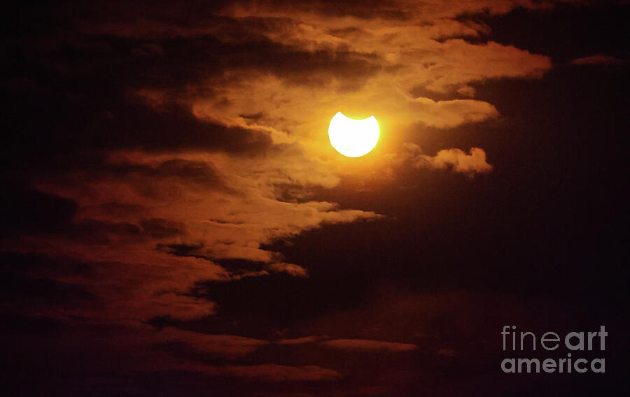 Eclipse 1 Photograph by Curt Brashear