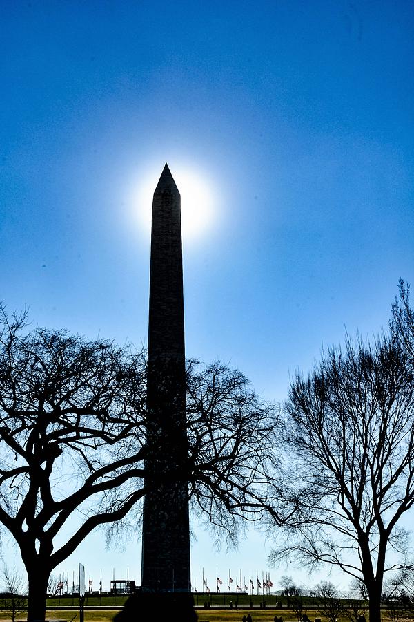 Eclipse on the Ellipse #2 Photograph by Addison Likins