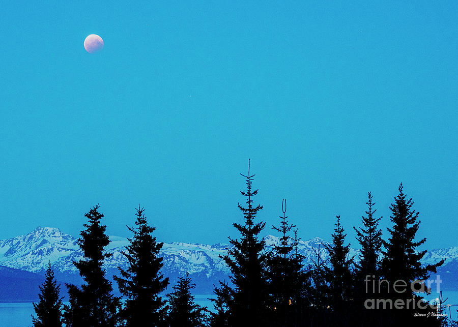 Eclipse Over Homer Spit Photograph by Steven Natanson