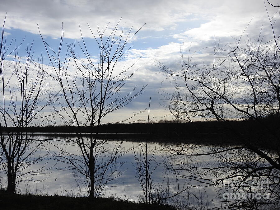 Eclipse Water Still Spruce Run State Park NWNJ Photograph by GJ ...