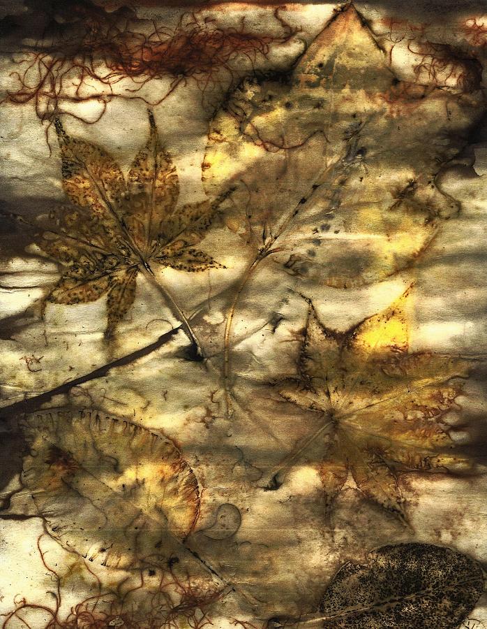 Eco Leaves Mixed Media by Darla Williamson - Fine Art America
