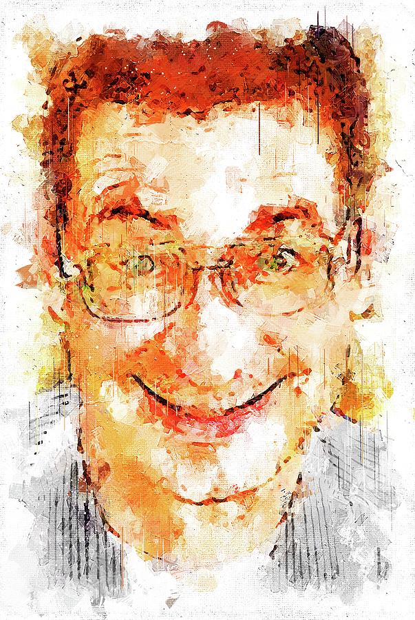 Eddie Deezen Digital Art by Walter Florine - Fine Art America