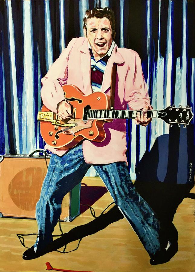 Eddie Painting by Ian Mackenzie - Fine Art America