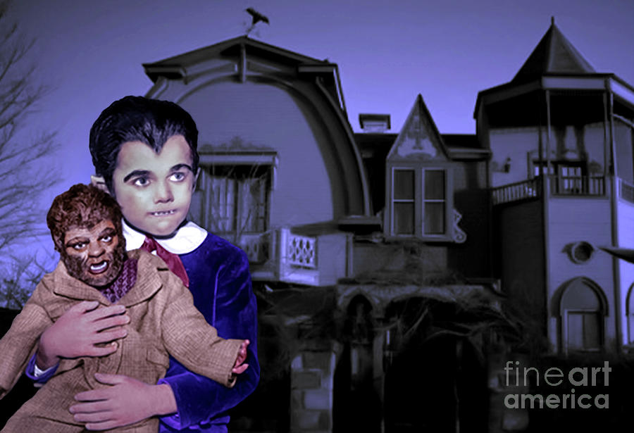 Eddie Munster and his House Photograph by Franchi Torres