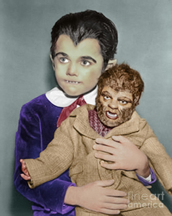 Eddie Munster and his werewolf Photograph by Franchi Torres