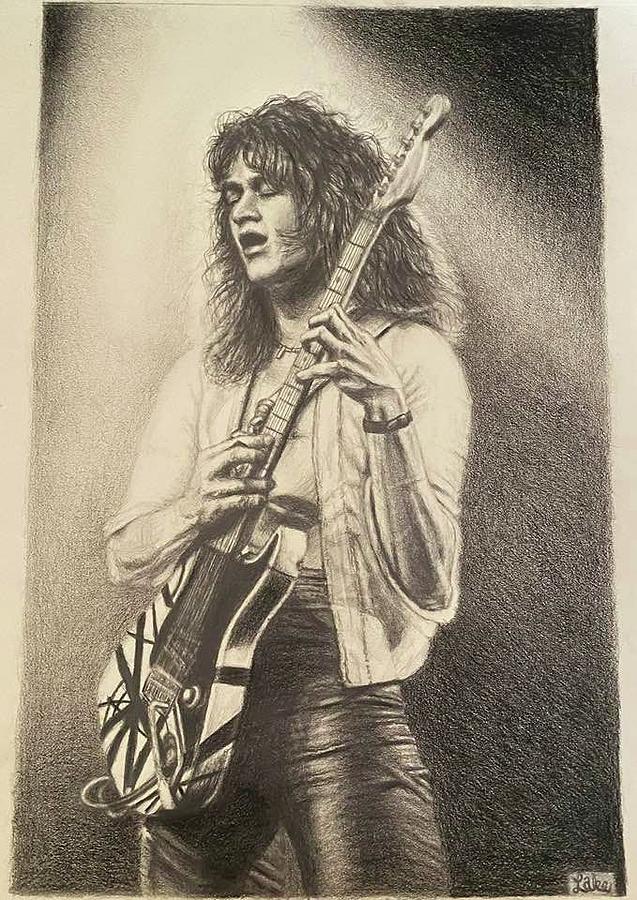 Eddie Drawing by Richard Lake - Fine Art America